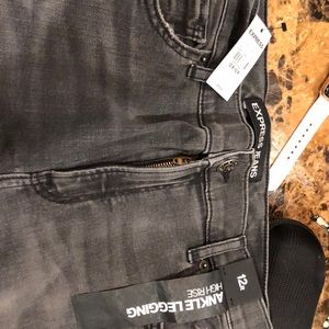 Express jeans high rise legging